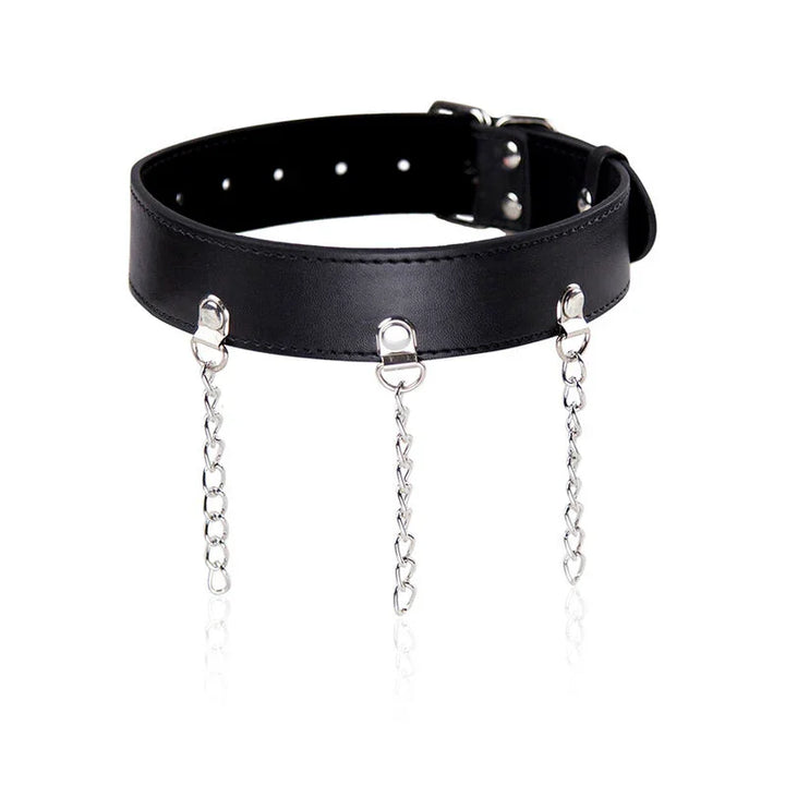OHMAMA FETISH - COLLAR FETISH CON ANILLAS - Nuvica