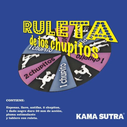 DIABLO PICANTE - RULETA DE LOS CHUPITOS JUEGO KAMASUTRA - Nuvica