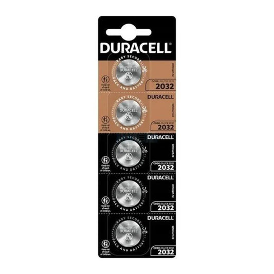 DURACELL - PILA BOTON LITIO CR2032 3V BLISTER*5 - Nuvica