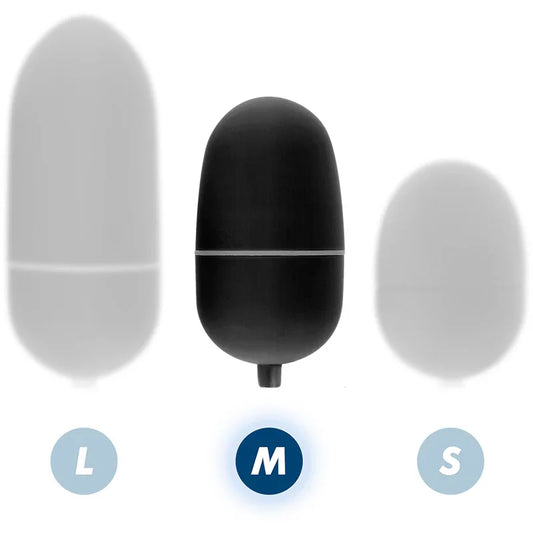 ONLINE - HUEVO VIBRADOR CONTROL REMOTO M NEGRO - Nuvica