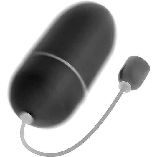 ONLINE - HUEVO VIBRADOR WATERPROOF NEGRO - Nuvica
