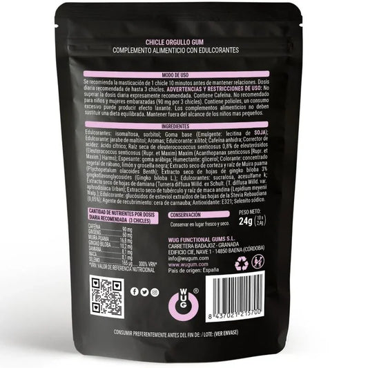 WUG SEX SENSE - ORGULLO CHICLE PRIDE LGBT 10 UNIDADES - Nuvica