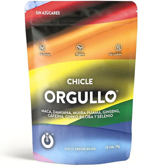 WUG SEX SENSE - ORGULLO CHICLE PRIDE LGBT 10 UNIDADES - Nuvica