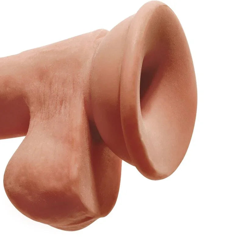 KING COCK - PLUS 3D DILDO CON TESTÍCULOS 17 CM - Nuvica