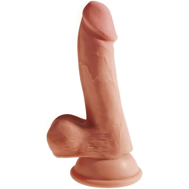 KING COCK - PLUS 3D DILDO CON TESTÍCULOS 17 CM - Nuvica