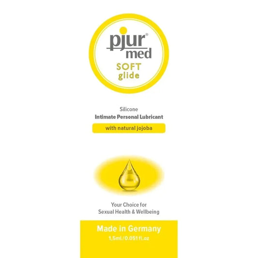 PJUR - MED SOFT GLIDE LUBRICANTE SILICONA 1.5 ML - Nuvica