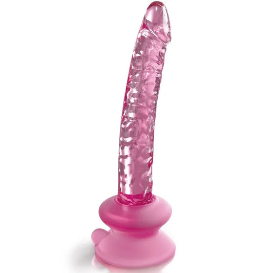 ICICLES - N. 86 DILDO VIDRIO CON VENTOSA - Nuvica