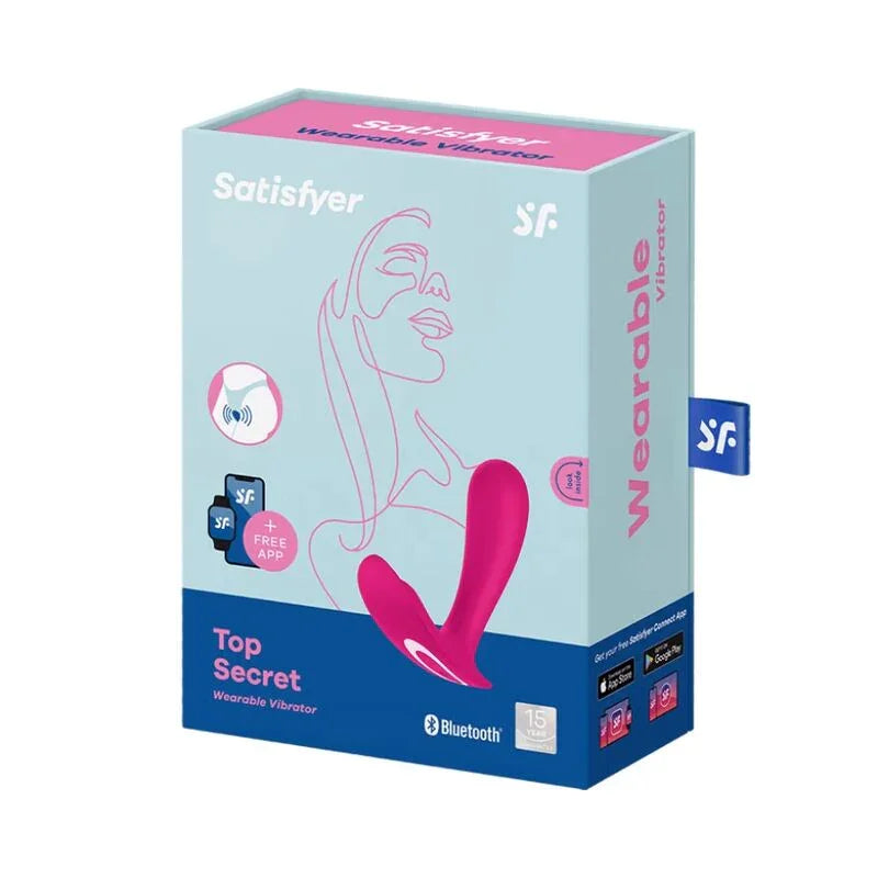 SATISFYER - TOP SECRET VIBRADOR ROSA - Nuvica