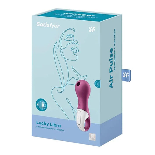 SATISFYER - LUCKY LIBRA SUCCIONADOR Y VIBRADOR - Nuvica
