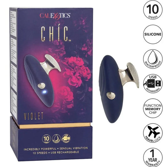 CALEXOTICS - CHIC VIOLET ESTIMULADOR 10 SPEEDS - Nuvica