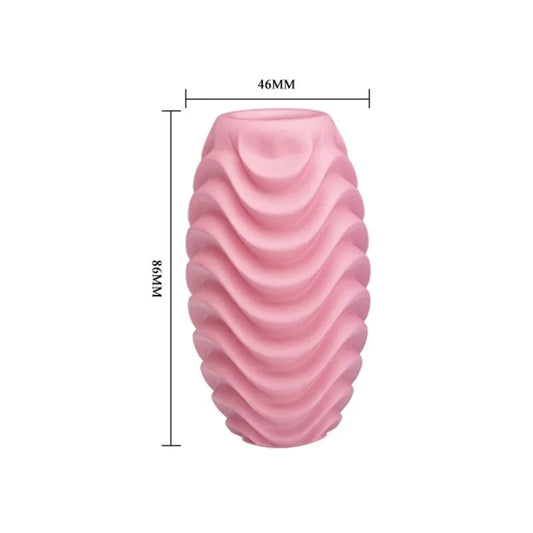 PRETTY LOVE - HUEVO MASTURBADOR DOBLE CARA ROSA - Nuvica