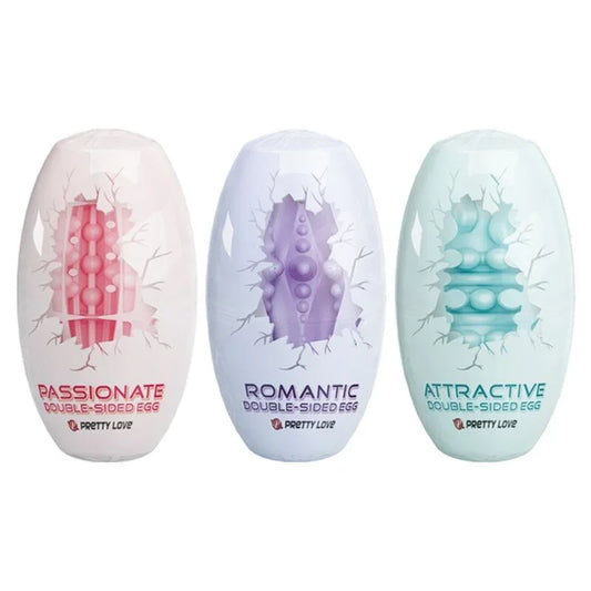 PRETTY LOVE - HUEVO MASTURBADOR DOBLE CARA 15 UDS - Nuvica
