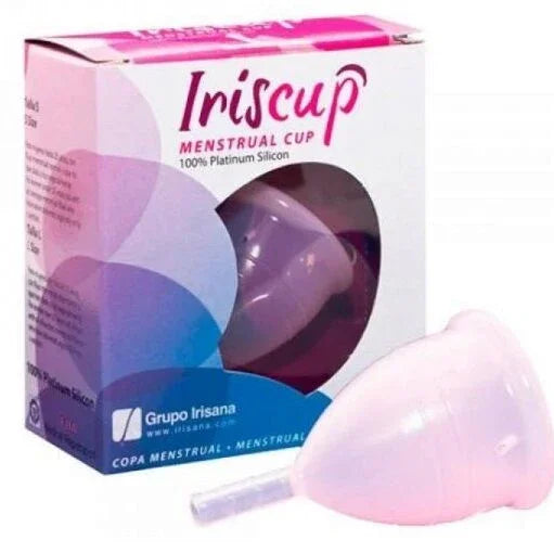 IRISCUP - COPA MESTRUAL ROSA PEQUEÑA + BOLSA ESTERILIZADORA GRATIS - Nuvica