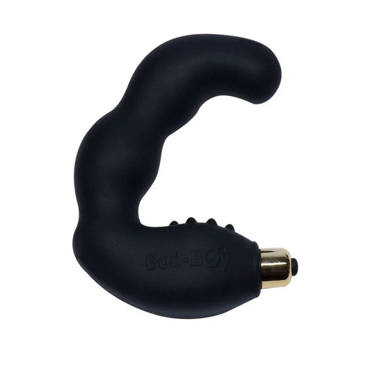 ROCKS-OFF - BAD BOY MASAJEADOR DEL PUNTO G MASCULINO NEGRO - Nuvica