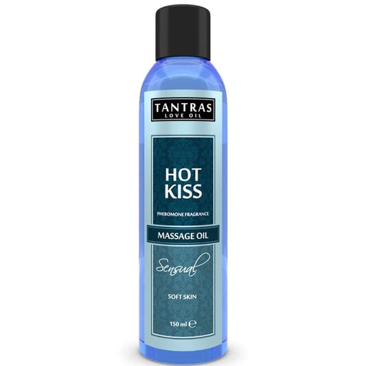 INTIMATELINE - TANTRAS LOVE OIL HOT KISS ACEITE MASAJE 150 ML - Nuvica