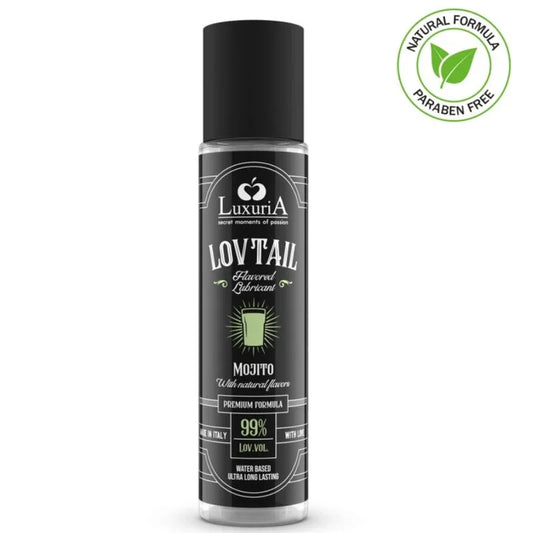 INTIMATELINE - LUXURIA LOVTAIL LUBRICANTE BASE AGUA MOJITO 60 ML - Nuvica