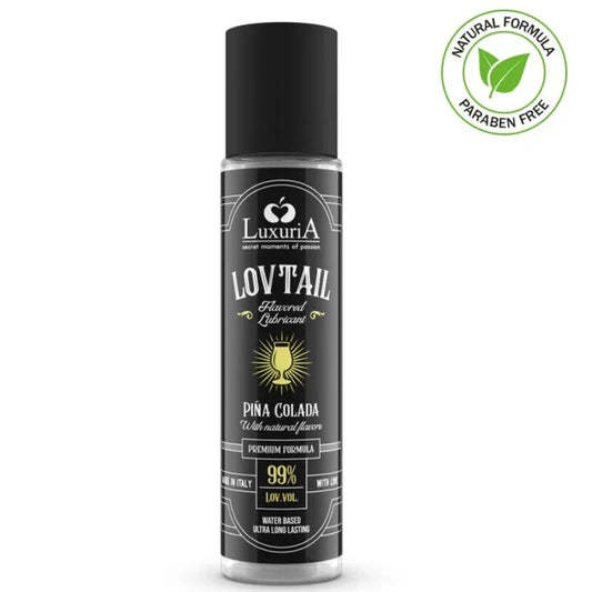 INTIMATELINE - LUXURIA LOVTAIL LUBRICANTE BASE AGUA PIÑA COLADA 60 ML - Nuvica