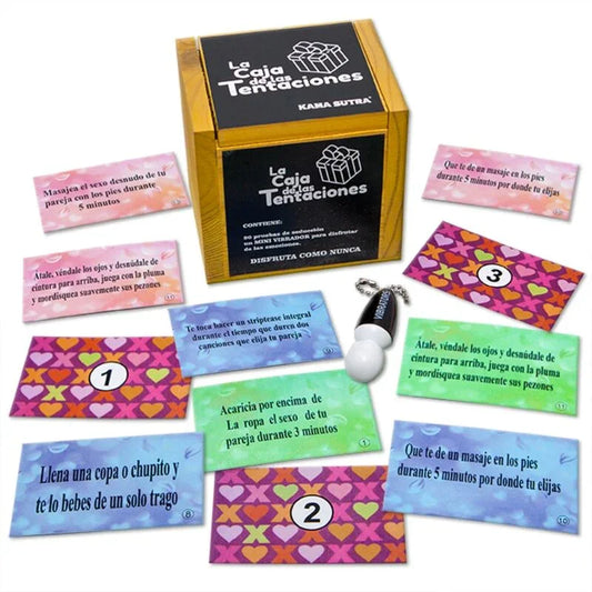 DIABLO PICANTE - JUEGO LA CAJA DE LAS TENTACIONES - Nuvica