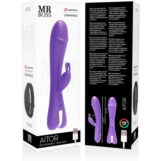 MR BOSS - AITOR RABBIT COMPATIBLE CON WATCHME WIRELESS TECHNOLOGY - Nuvica