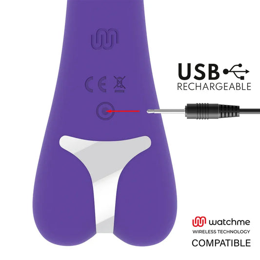 MR BOSS - ENZO VIBRADOR COMPATIBLE CON WATCHME WIRELESS TECHNOLOGY - Nuvica