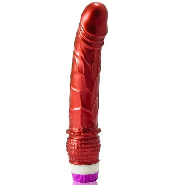 BAILE - VIBRADOR ROJO REALÍSTICO 23 CM - Nuvica