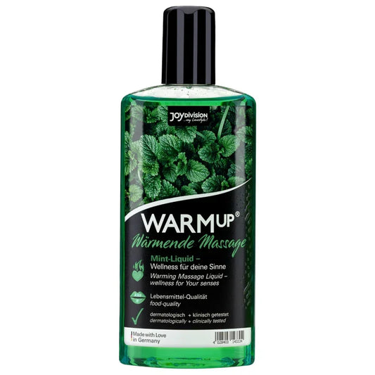 JOYDIVISION - WARMUP GEL MASAJE EFECTO CALOR MENTA 150 ML - Nuvica