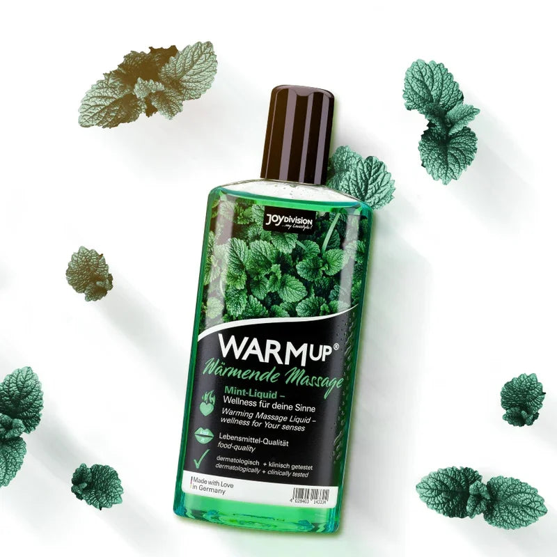 JOYDIVISION - WARMUP GEL MASAJE EFECTO CALOR MENTA 150 ML - Nuvica