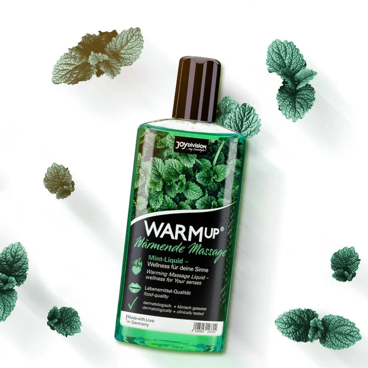 JOYDIVISION - WARMUP GEL MASAJE EFECTO CALOR MENTA 150 ML - Nuvica