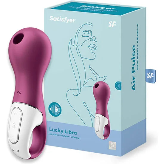 SATISFYER - LUCKY LIBRA SUCCIONADOR Y VIBRADOR - Nuvica