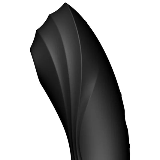 SATISFYER - CURVY TRINITY 4 ESTIMULADOR Y VIBRADOR NEGRO - Nuvica