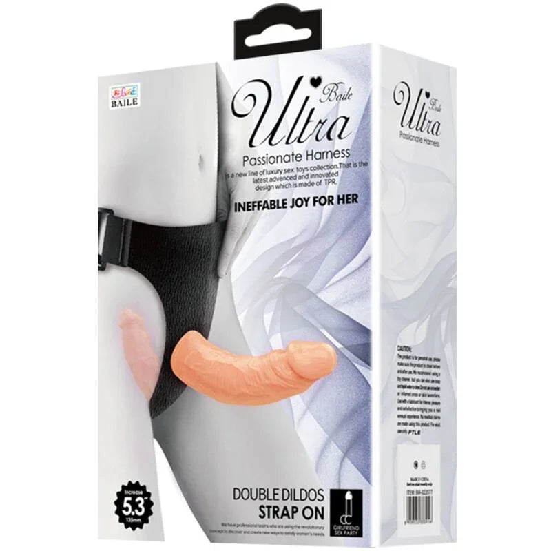 BAILE - ULTRA PASSIONATE HARNESS DILDOS DOBLES CON ARNÉS - Nuvica