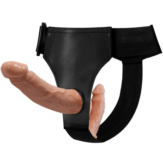 BAILE - ULTRA PASSIONATE HARNESS DILDOS DOBLES CON ARNÉS - Nuvica