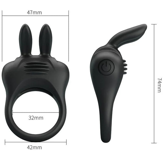 PRETTY LOVE - DAVION ANILLO VIBRADOR RABBIT - Nuvica