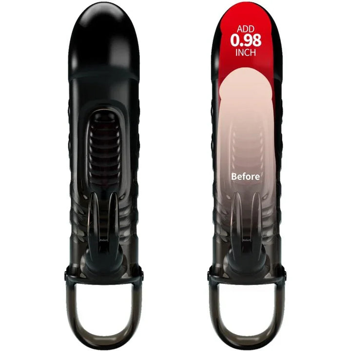 PRETTY LOVE - SLOANE FUNDA PENE RABBIT NEGRO - Nuvica