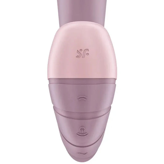 SATISFYER - SUPERNOVA ESTIMULADOR Y VIBRADOR BLANCO - Nuvica