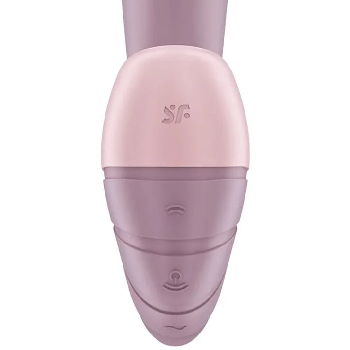 SATISFYER - SUPERNOVA ESTIMULADOR Y VIBRADOR BLANCO - Nuvica