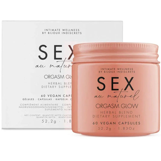 BIJOUX - ORGASM GLOW COMPLEMENTO ALIMENTICIO 60 CÁPSULAS - Nuvica