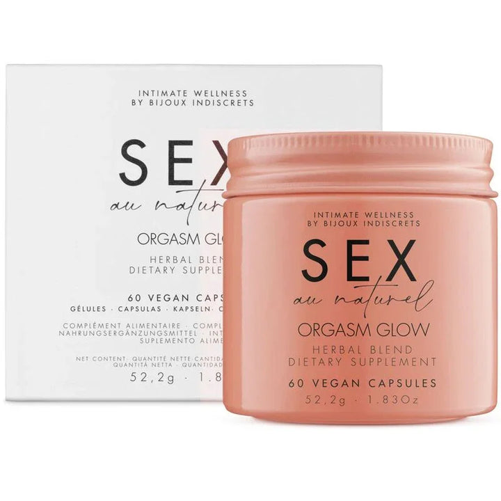 BIJOUX - ORGASM GLOW COMPLEMENTO ALIMENTICIO 60 CÁPSULAS - Nuvica