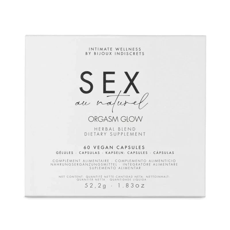 BIJOUX - ORGASM GLOW COMPLEMENTO ALIMENTICIO 60 CÁPSULAS - Nuvica