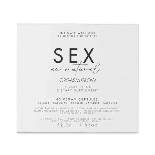 BIJOUX - ORGASM GLOW COMPLEMENTO ALIMENTICIO 60 CÁPSULAS - Nuvica