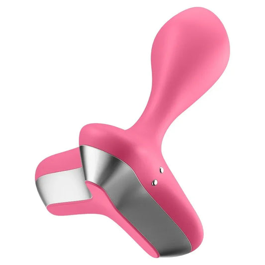 SATISFYER - GAME CHANGER PLUG VIBRADOR ROSA - Nuvica