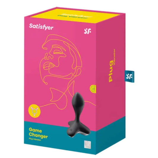 SATISFYER - GAME CHANGER PLUG VIBRADOR ROSA - Nuvica