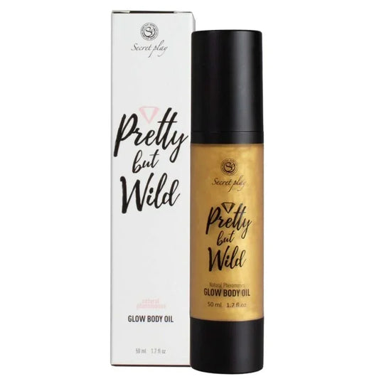 SECRETPLAY - PRETTY BUT WILD ACEITE BRILLO CORPORAL 50 ML - Nuvica