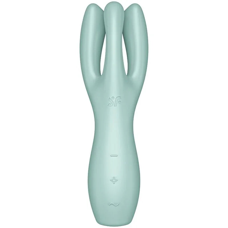 SATISFYER - THREESOME 3 VIBRADOR ROSA - Nuvica