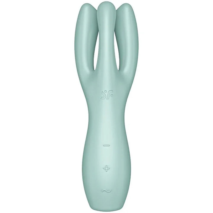 SATISFYER - THREESOME 3 VIBRADOR ROSA - Nuvica