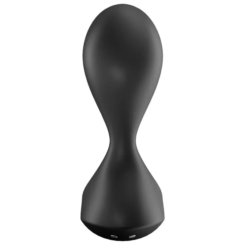SATISFYER - SWEET SEAL PLUG VIBRADOR APP NEGRO - Nuvica
