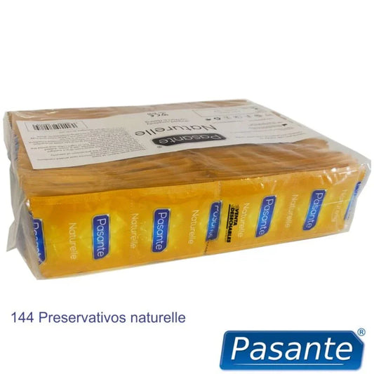 PASANTE - PRESERVATIVOS NATURELLE BOLSA 144 UNIDADES - Nuvica