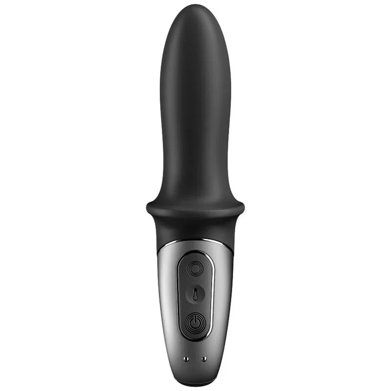 SATISFYER - HOT PASSION VIBRADOR ANAL APP NEGRO - Nuvica