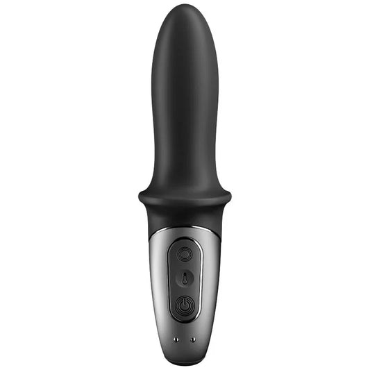 SATISFYER - HOT PASSION VIBRADOR ANAL APP NEGRO - Nuvica