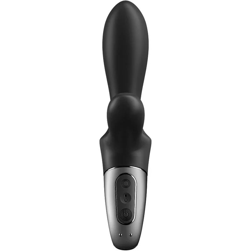 SATISFYER - HEAT CLIMAX+ VIBRADOR ANAL APP NEGRO - Nuvica